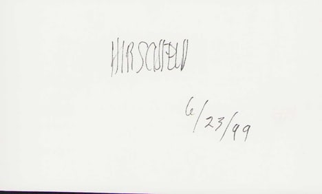 Al Hirschfeld signature