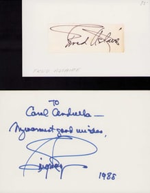 Fred and Ginger signatures