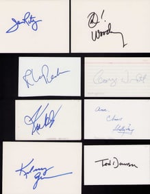 CHEERS set of cast signatures