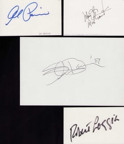 Scarface cast set of signatures