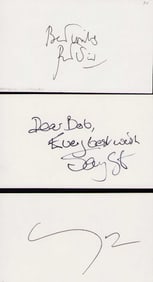Logans Run cast set of signatures
