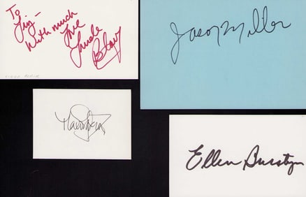 Excorcist cast set of signatures RARE
