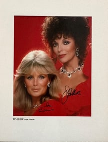 Dynasty original TV Guide art signed