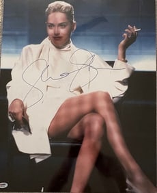 Sharon Stone 16x20 signed photograph PSA DNA