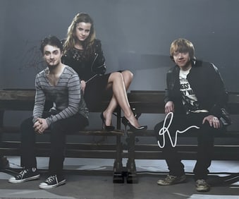 Harry Potter cast signed photograph