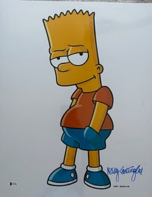 Nancy Cartwright Bart Simpson signed 16x20 photograph