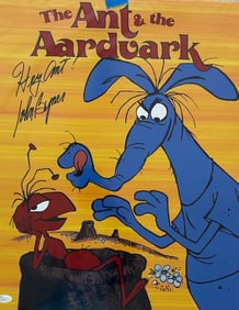 Ant and the Aardvark signed photograph