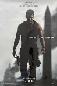 White House Down Movie poster signed