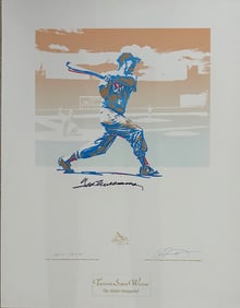 Ted Williams Artist proof signed lithograph