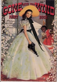 Gone with the Wind rare 1940 paint book