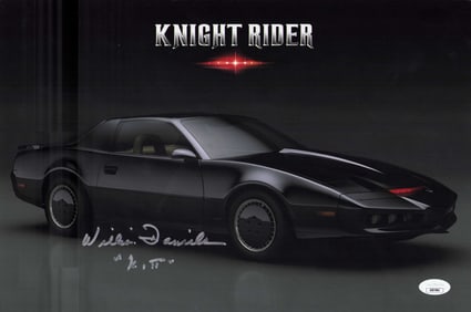 William Daniels Knight Rider signed 11x14 photograph