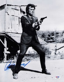 Clint Eastwood signed Dirty Harry 11x14 photograph PSA DNA