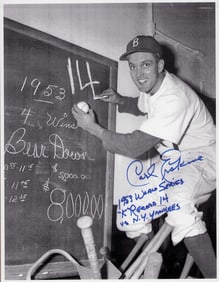 Carl Erksine signed 11x14 photograph