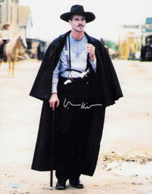 Val Kilmer signed Tombstone 11x14 photograph