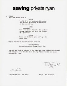 Saving Private Ryan signed 11x14 print C