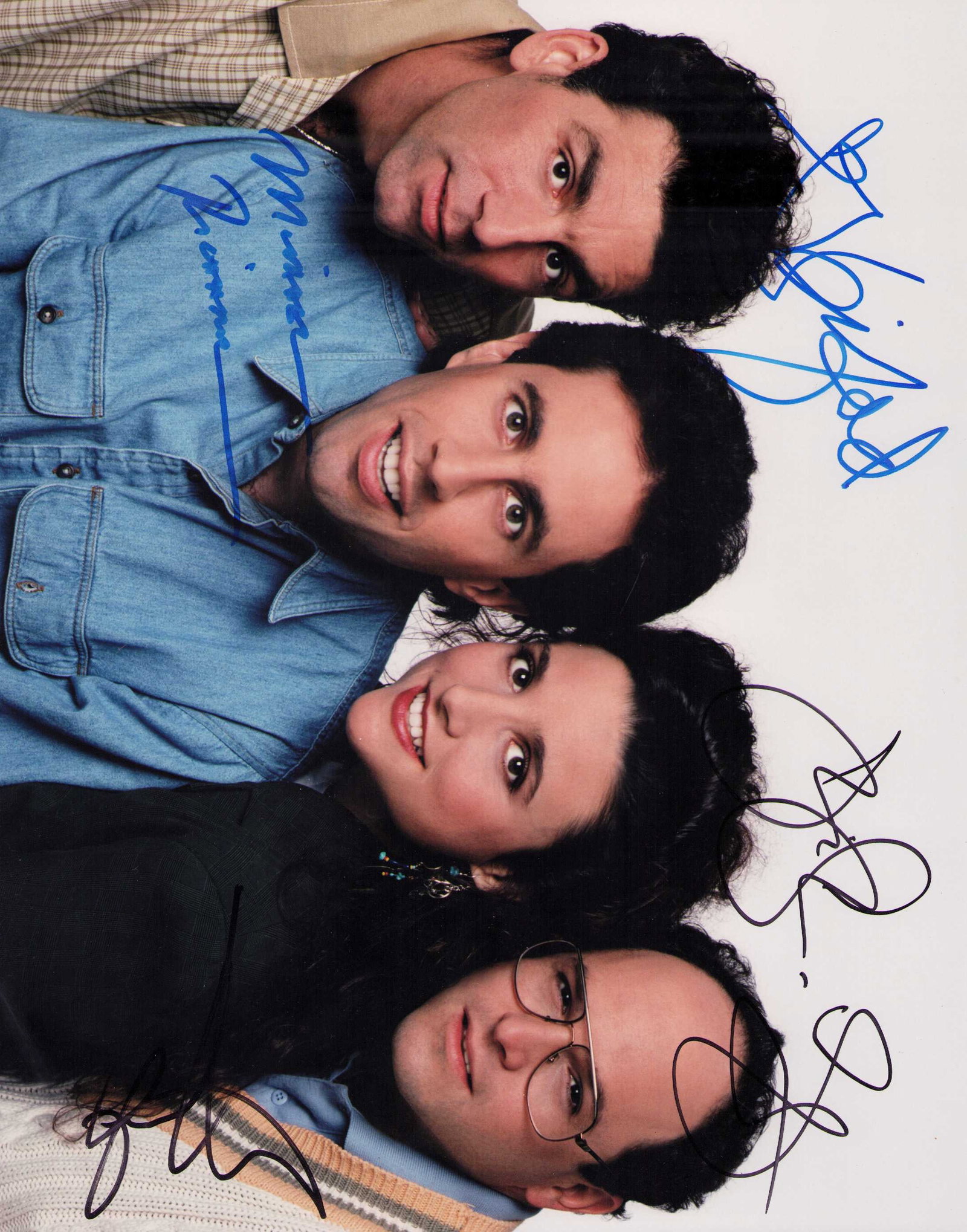 Seinfeld cast rare signed 11x14 photograph (1 of 1)