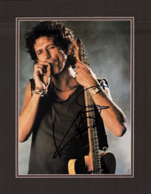 Keith Richards signed 11x14 photograph