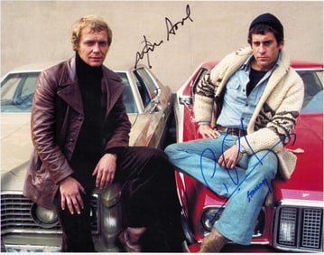 Starsky and Hutch signed 11x14 photograph