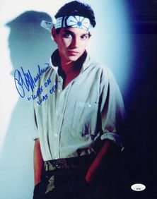 Ralph Macchio signed 11x14 photograph