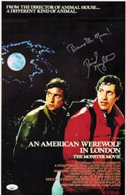 David Naughton signed 11x17 poster
