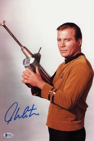 William Shatner signed Star Trek photograph