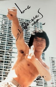 Jackie Chan signed photograph