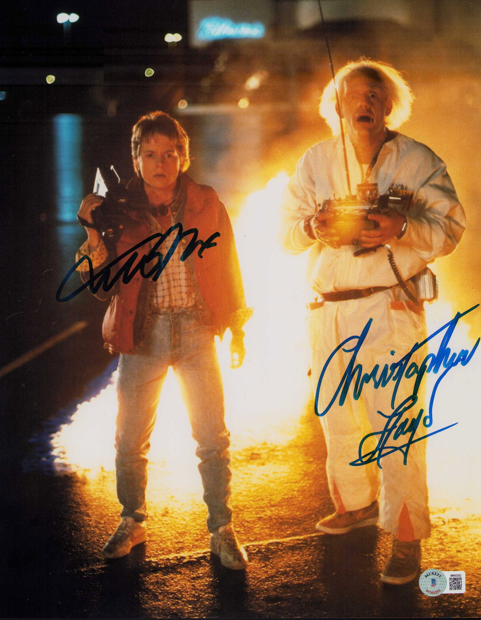 Back to the Future 11x14 signed photograph (1 of 1)