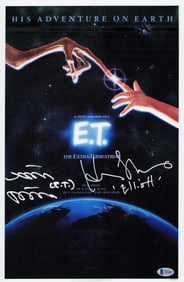 ET signed 11x17 poster
