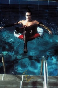 Tim Curry signed Rokcy Horror 11x14 photograph
