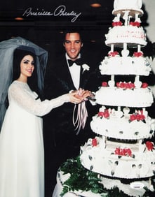 Priscilla Presley signed 11x14 photograph
