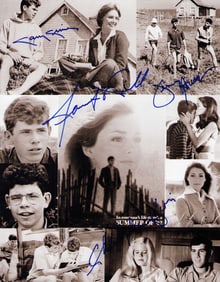 Summer of 42 cast signed photograph