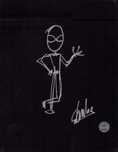 Stan Lee Spiderman sketch