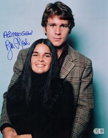 Love Story cast signed 11x14 photograph