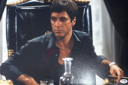 Al Pacino signed Scarface 11x14 photograph