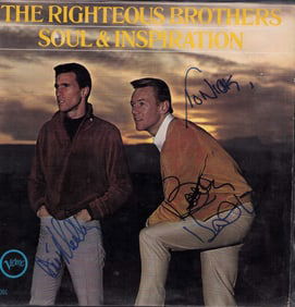 Righteous Brothers signed LP