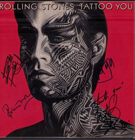 Rolling Stones signed LP