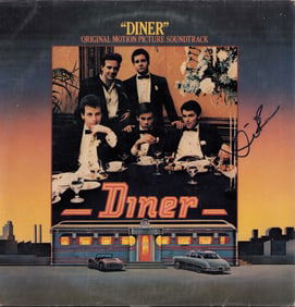 Diner soundtrack signed Kevin Bacon LP
