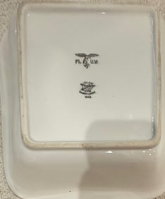 Porcelain Nazi Bowl