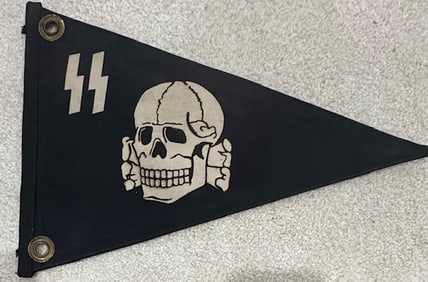 Extremeley rare SS nazi pennant