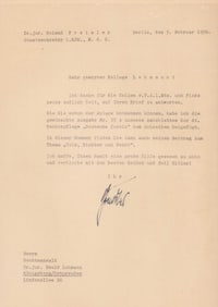 Roland Freisler document signed