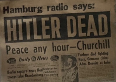WWII original newspaper