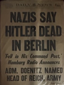WWII original newspaper