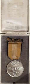 1936 Nazi Olympics award and ribbon