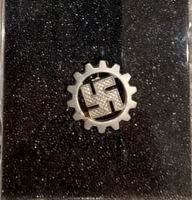 Labor Party Swastika pin