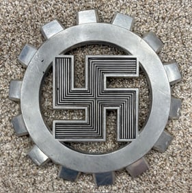 Large decorative labor party Nazi symbol