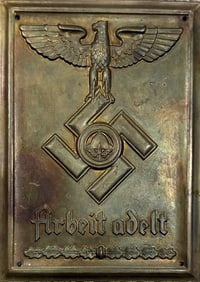 Arbeit Adelt rare bradd door badge