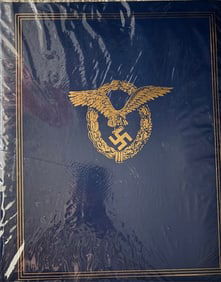 Rare Signed album of German Air Aces