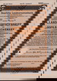 5000 Reischmarks Bond