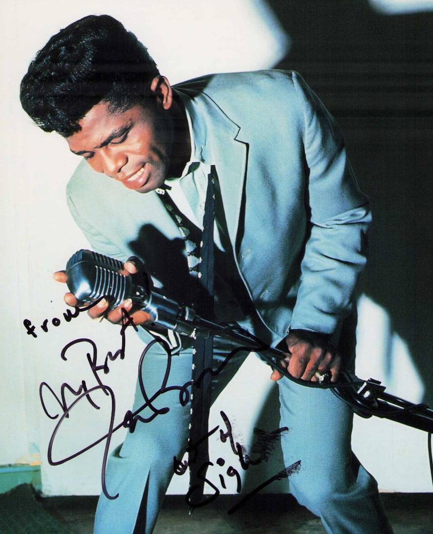 James Brown signed photograph (1 of 1)