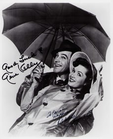 Singing in the Rain cast signed photograph